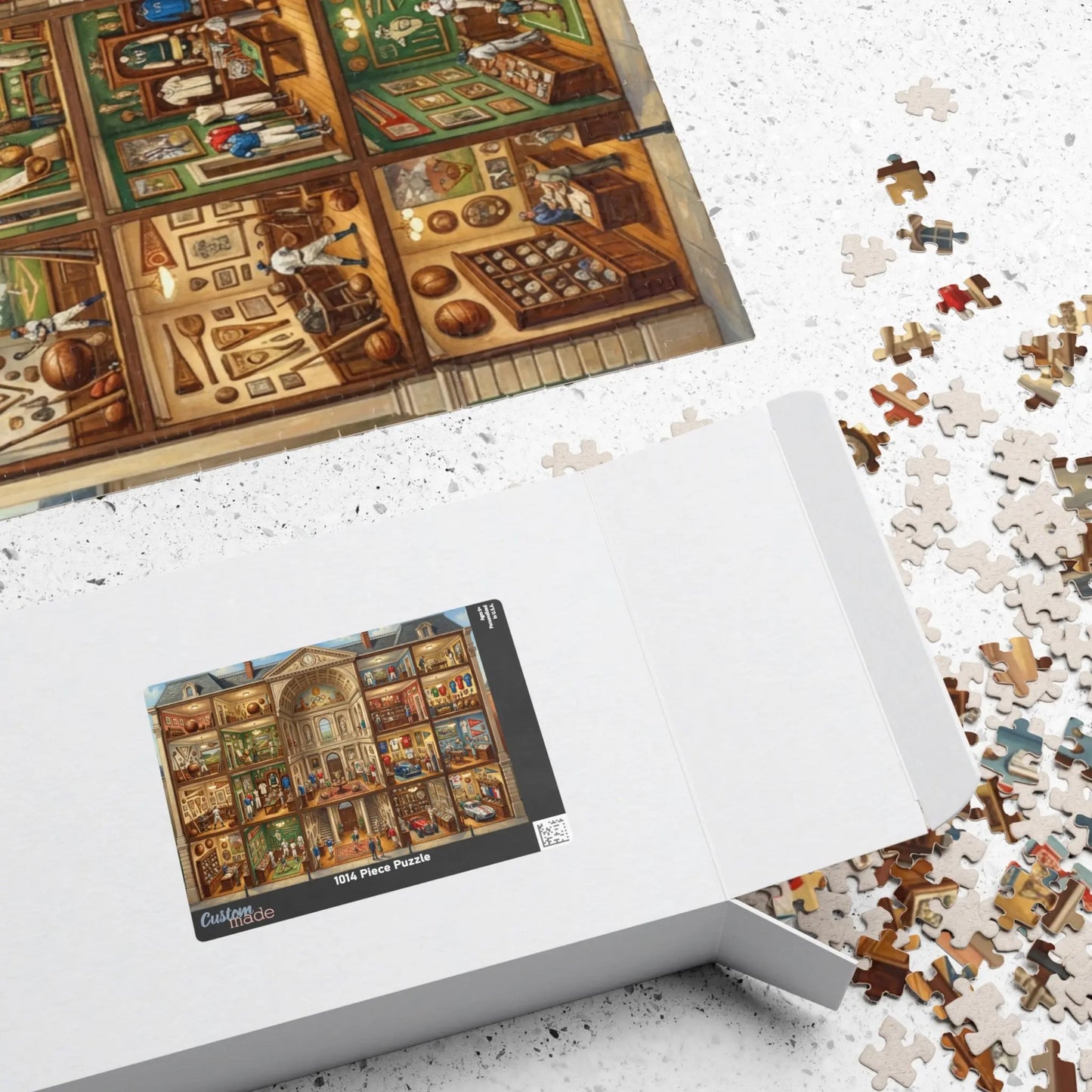 Sports Museum Cutaway Jigsaw Puzzle