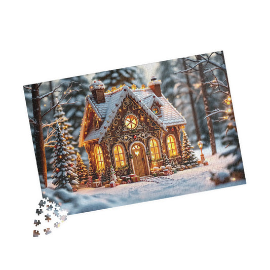 Cozy Gingerbread House Jigsaw Puzzle