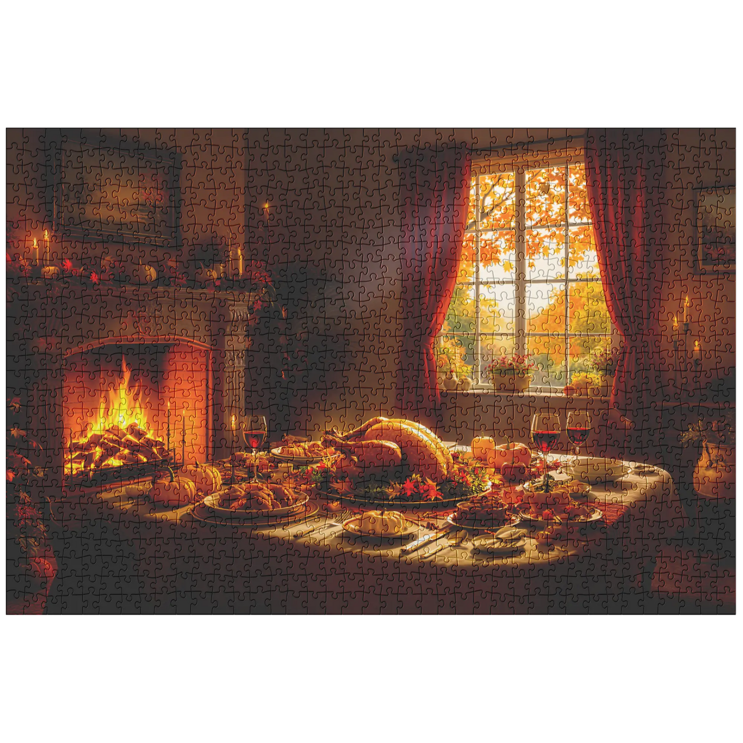 Thanksgiving-Puzzles Jigsaw Art Store