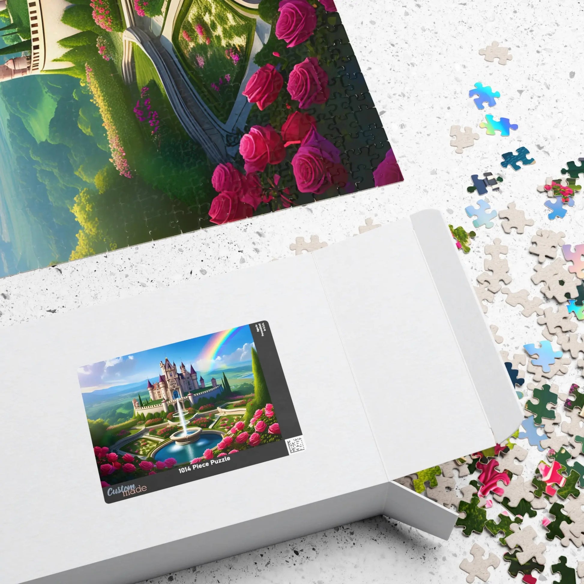 Majestic Castle Jigsaw Puzzle Printify