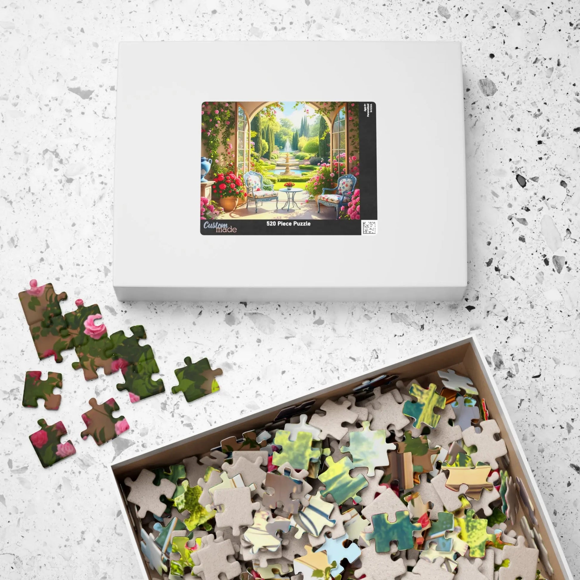 Sunroom Garden Jigsaw Puzzle Printify