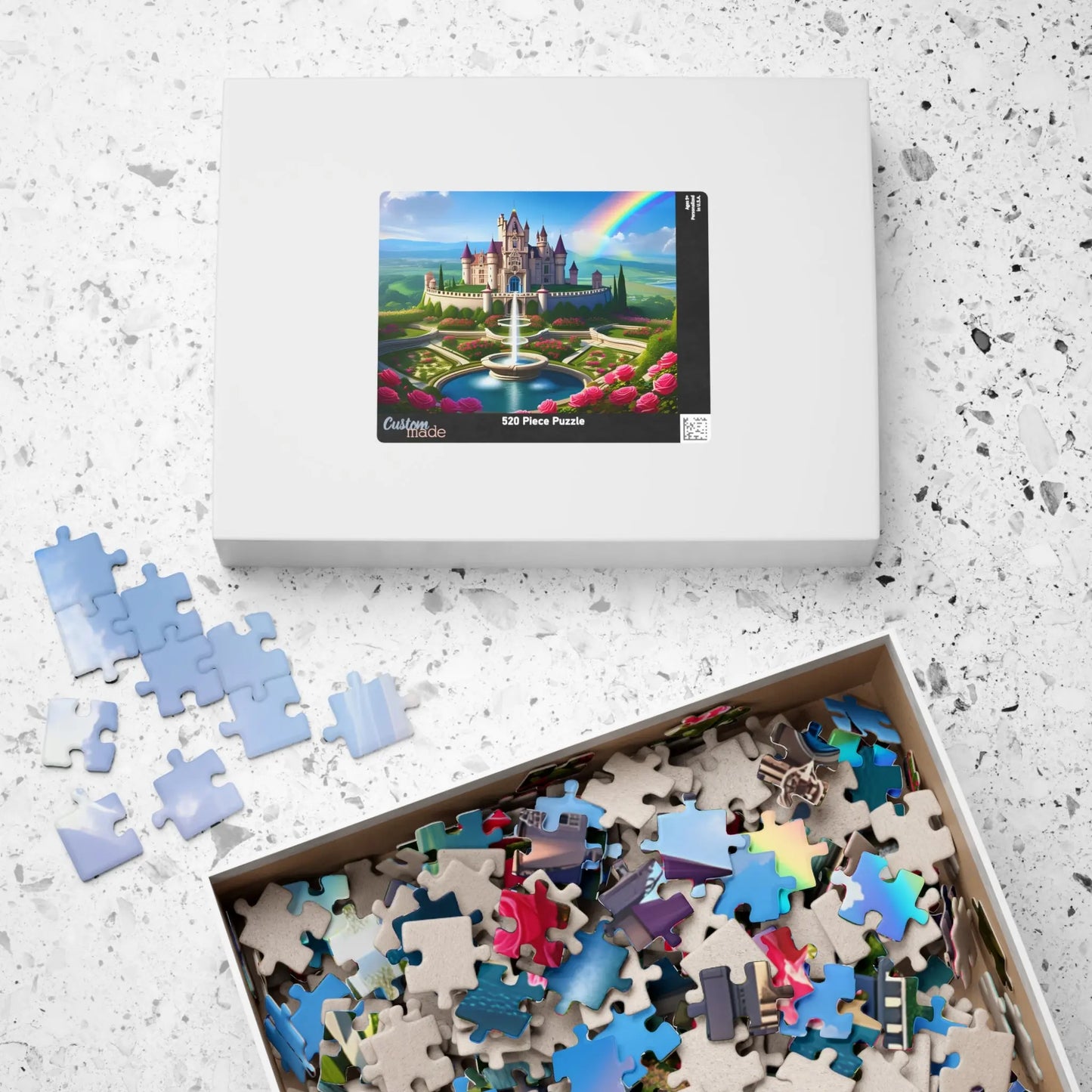 Majestic Castle Jigsaw Puzzle Printify