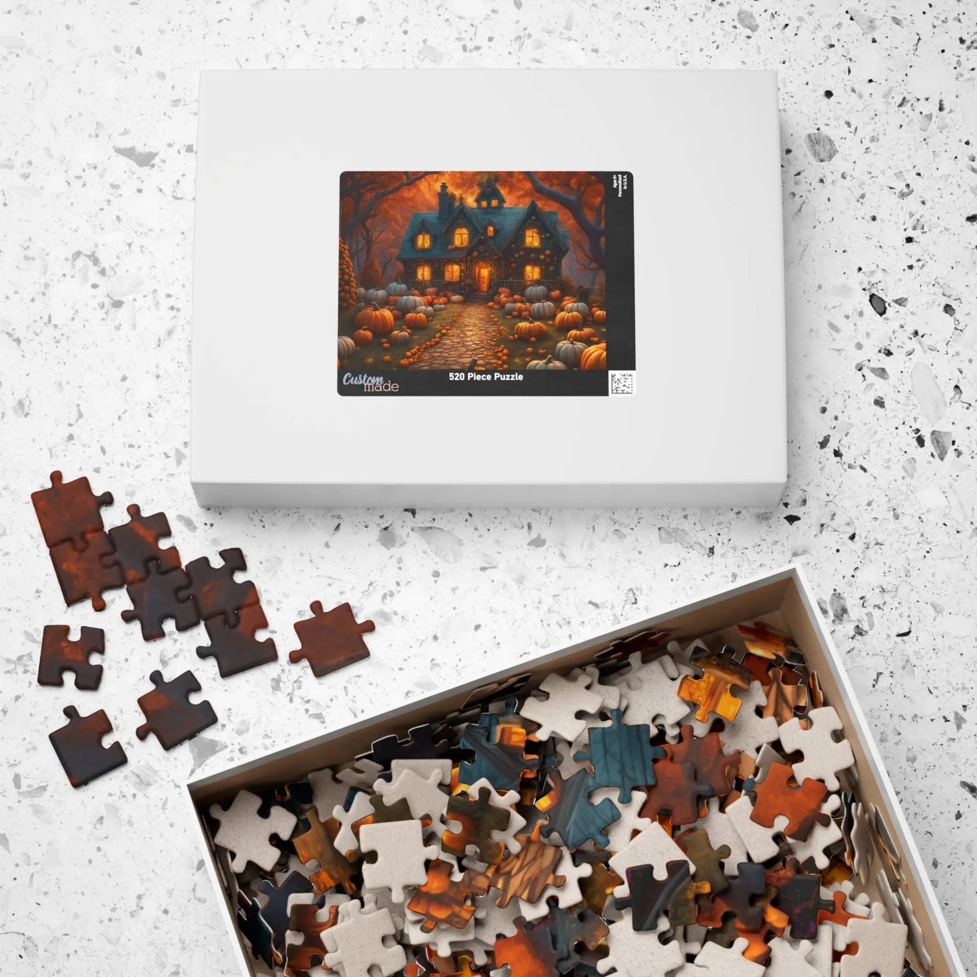 Halloween Enchantment Jigsaw Puzzle Printify