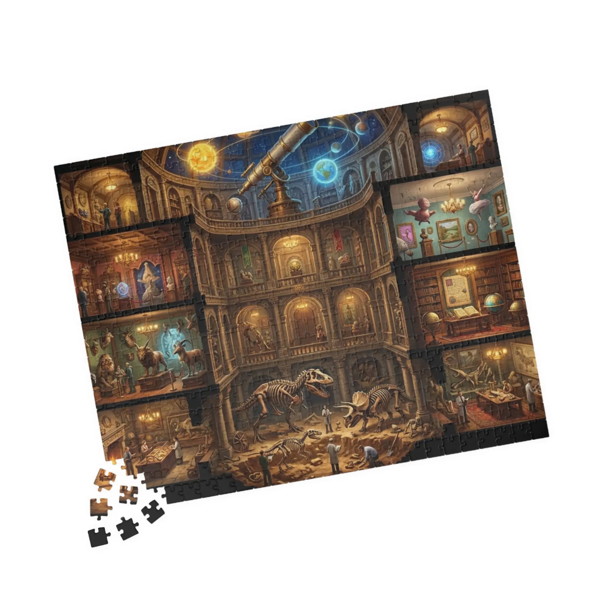 Museum Cutaway Jigsaw Puzzle 