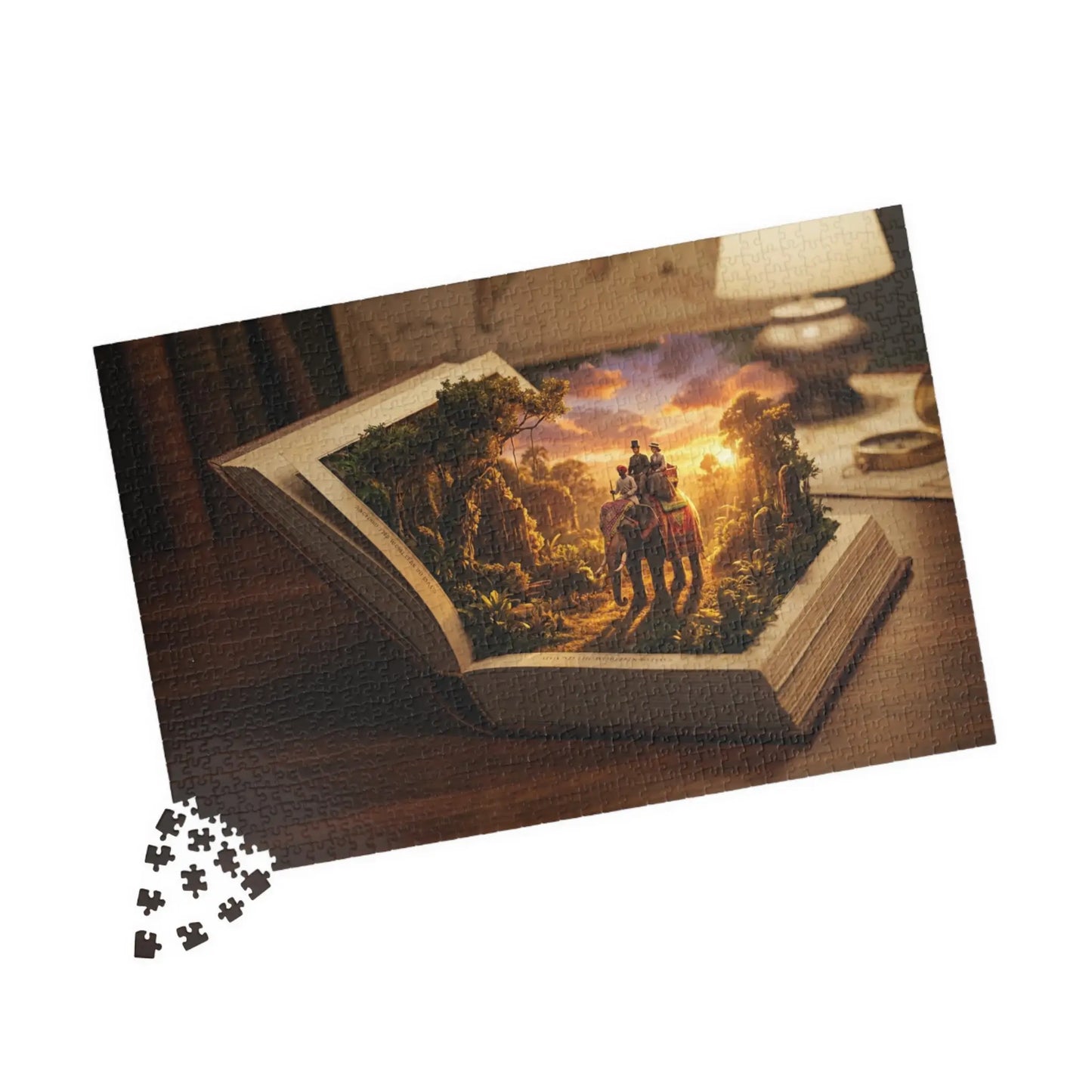 Around the World in 80 Days Jigsaw Puzzle 
