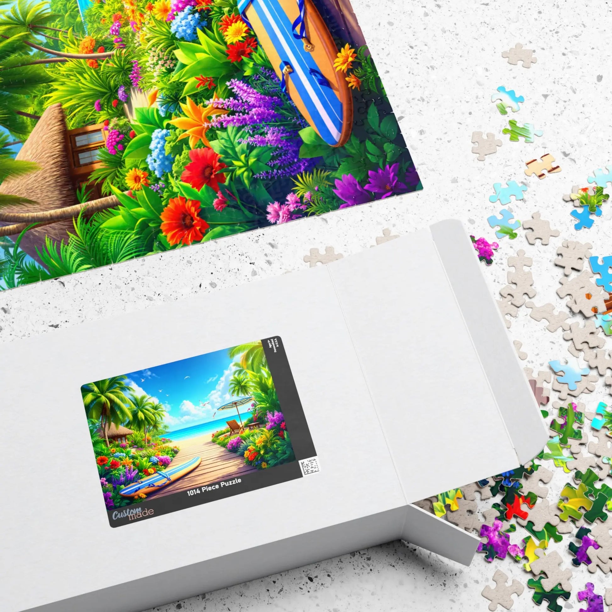 Seaside Stroll Jigsaw Puzzle Printify