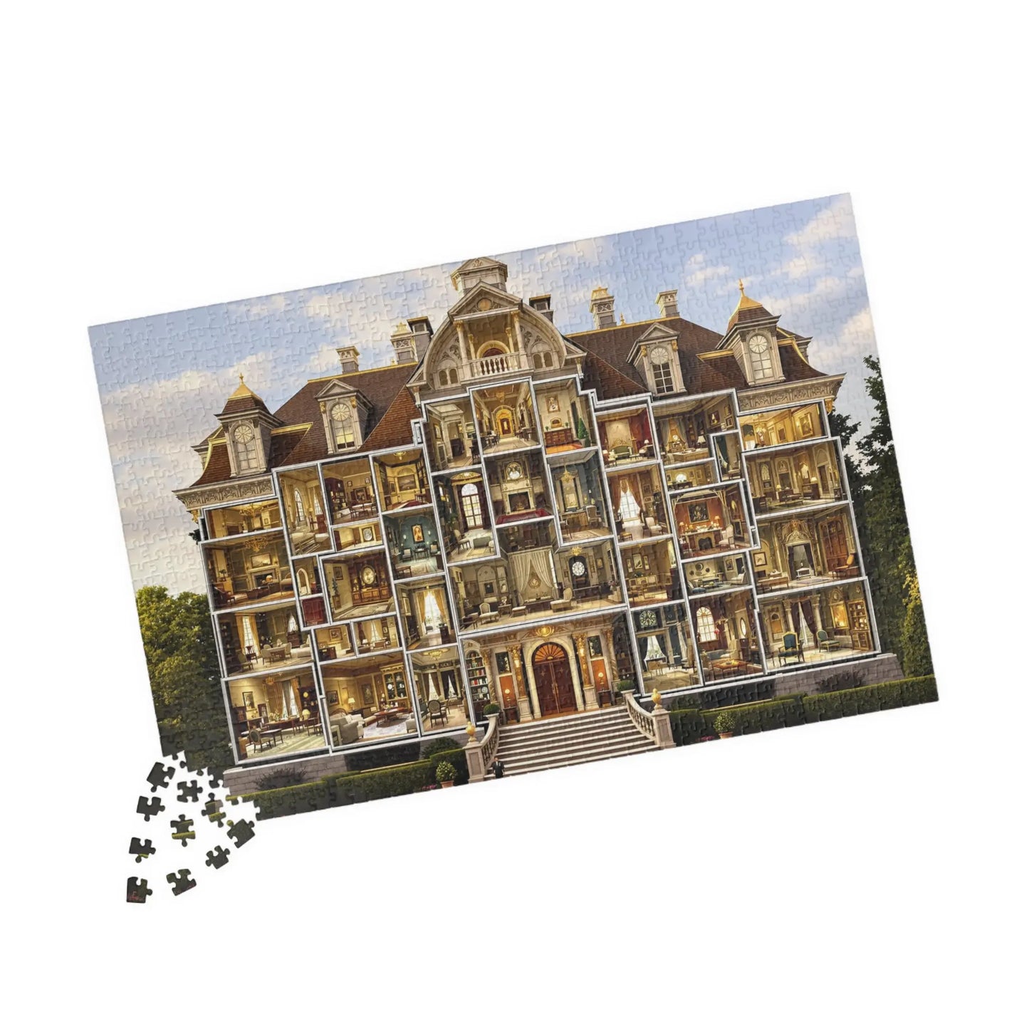 Grand Mansion Jigsaw Puzzle 