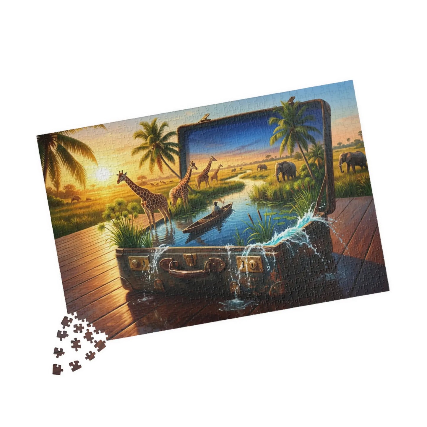 Okavango Delta Jigsaw Puzzle 