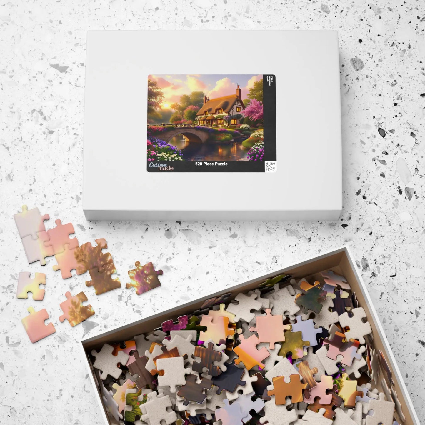Enchanted Cottage Serenity Jigsaw Puzzle 