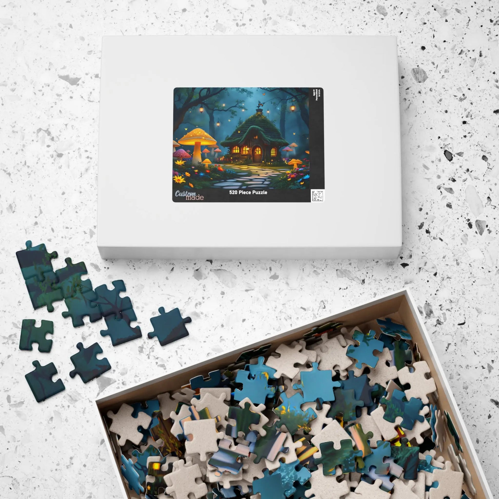 Whimsical Woodland Retreat Jigsaw Puzzle 