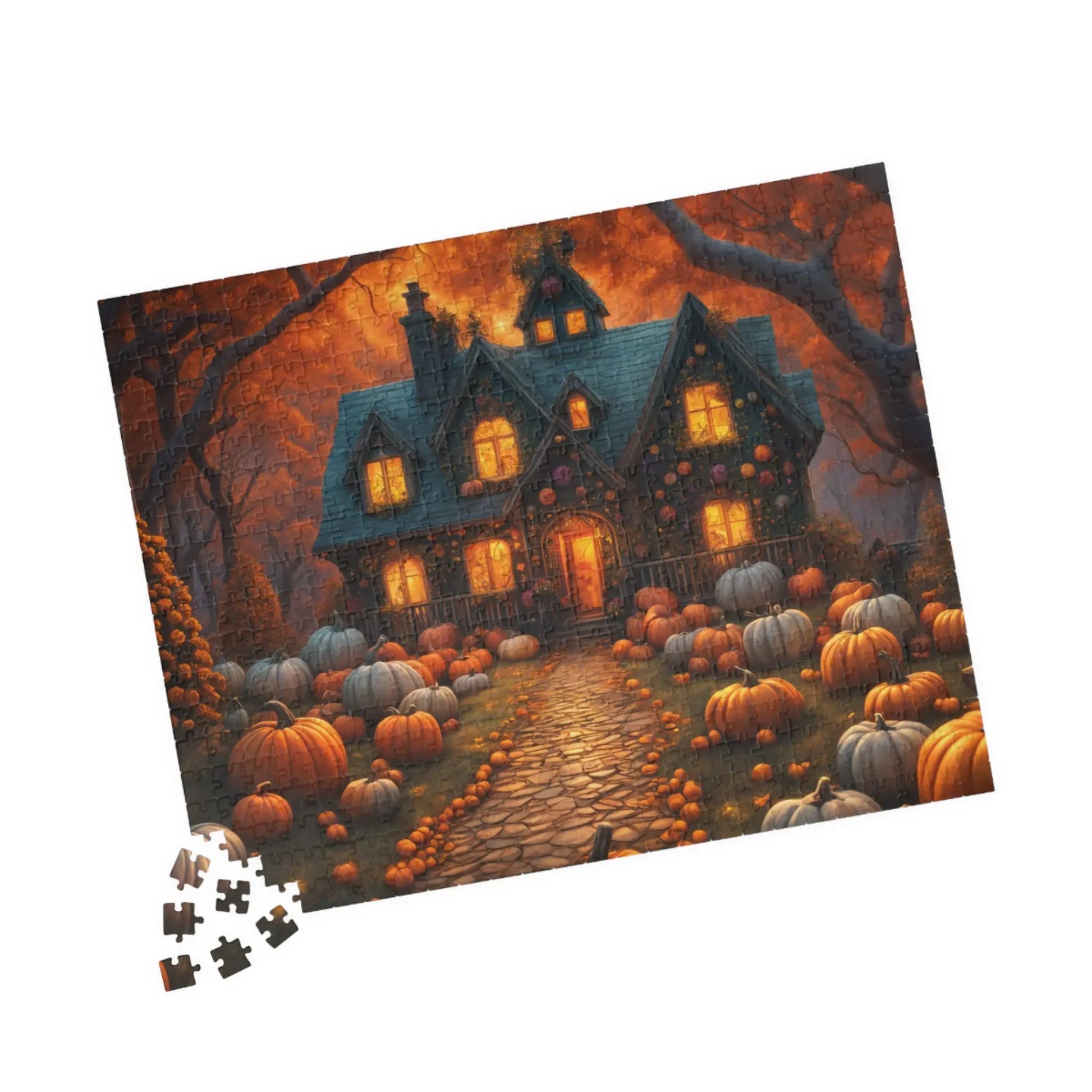 Halloween Enchantment Jigsaw Puzzle Printify