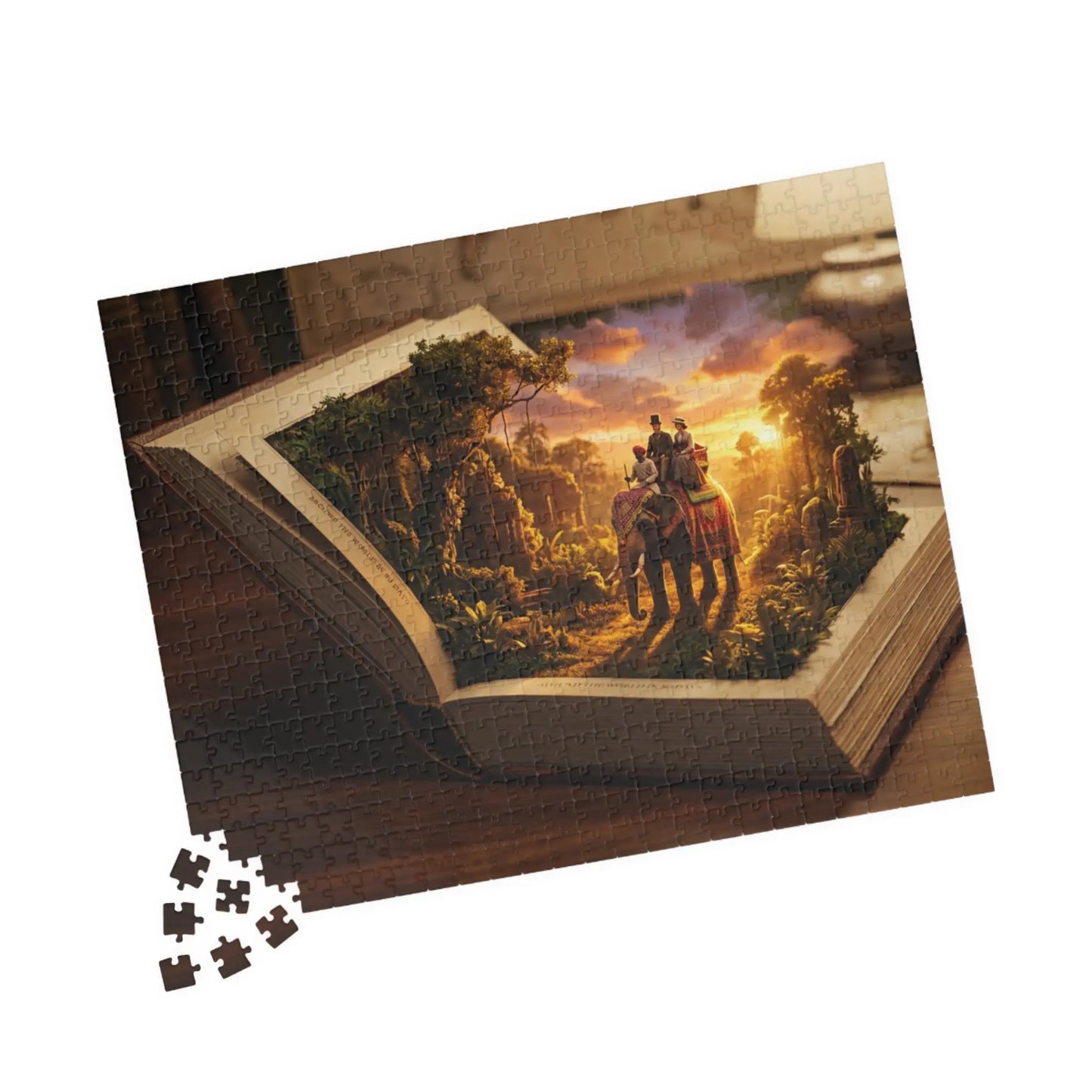 Around the World in 80 Days Jigsaw Puzzle 
