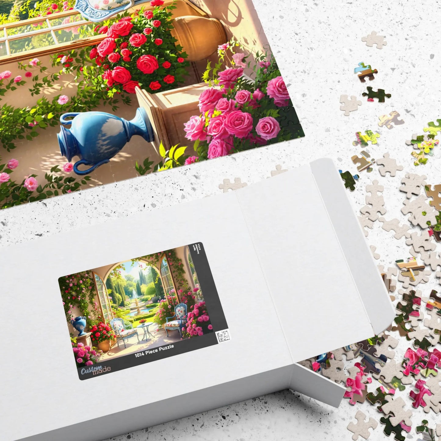Sunroom Garden Jigsaw Puzzle Printify