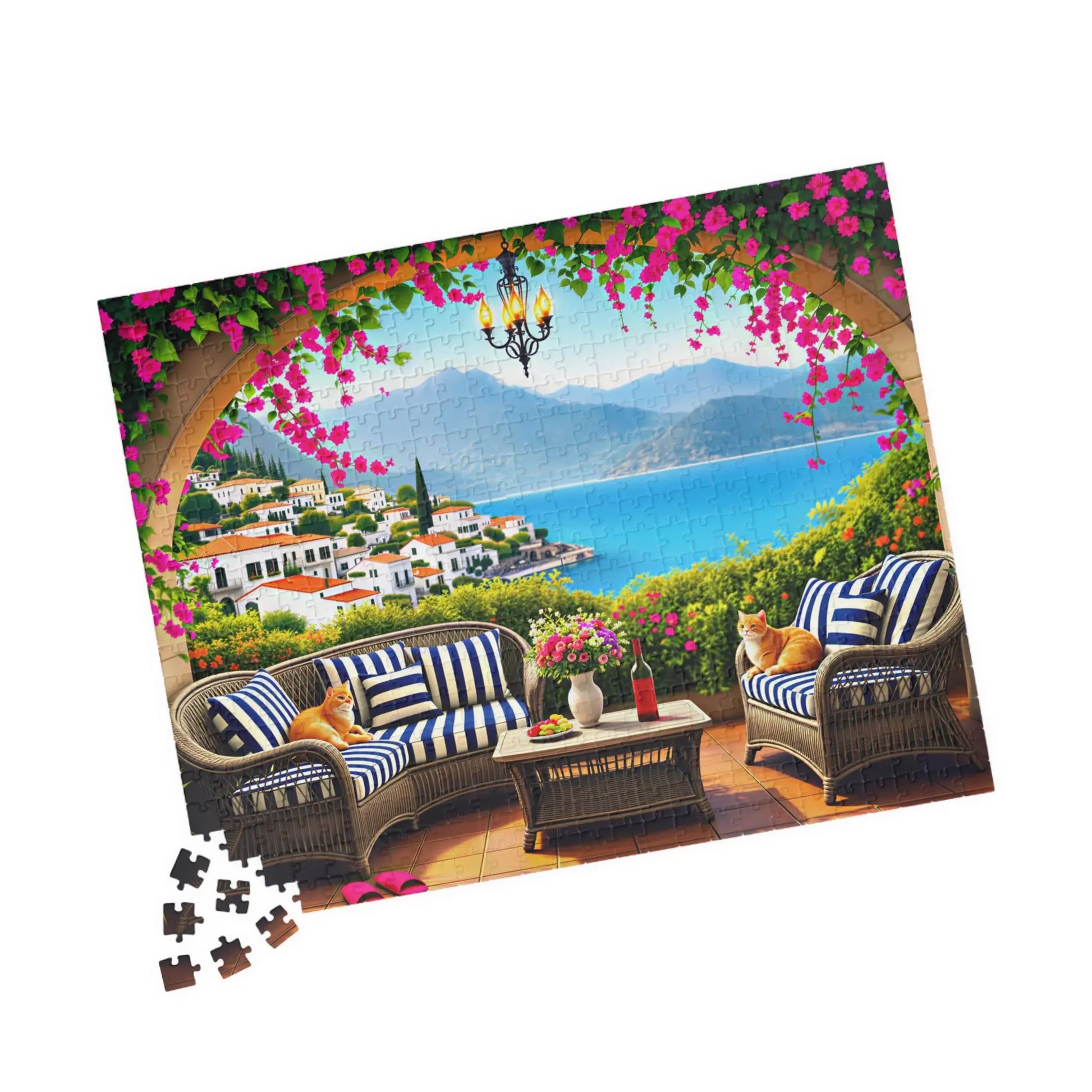 Lakeside Veranda Jigsaw Puzzle 