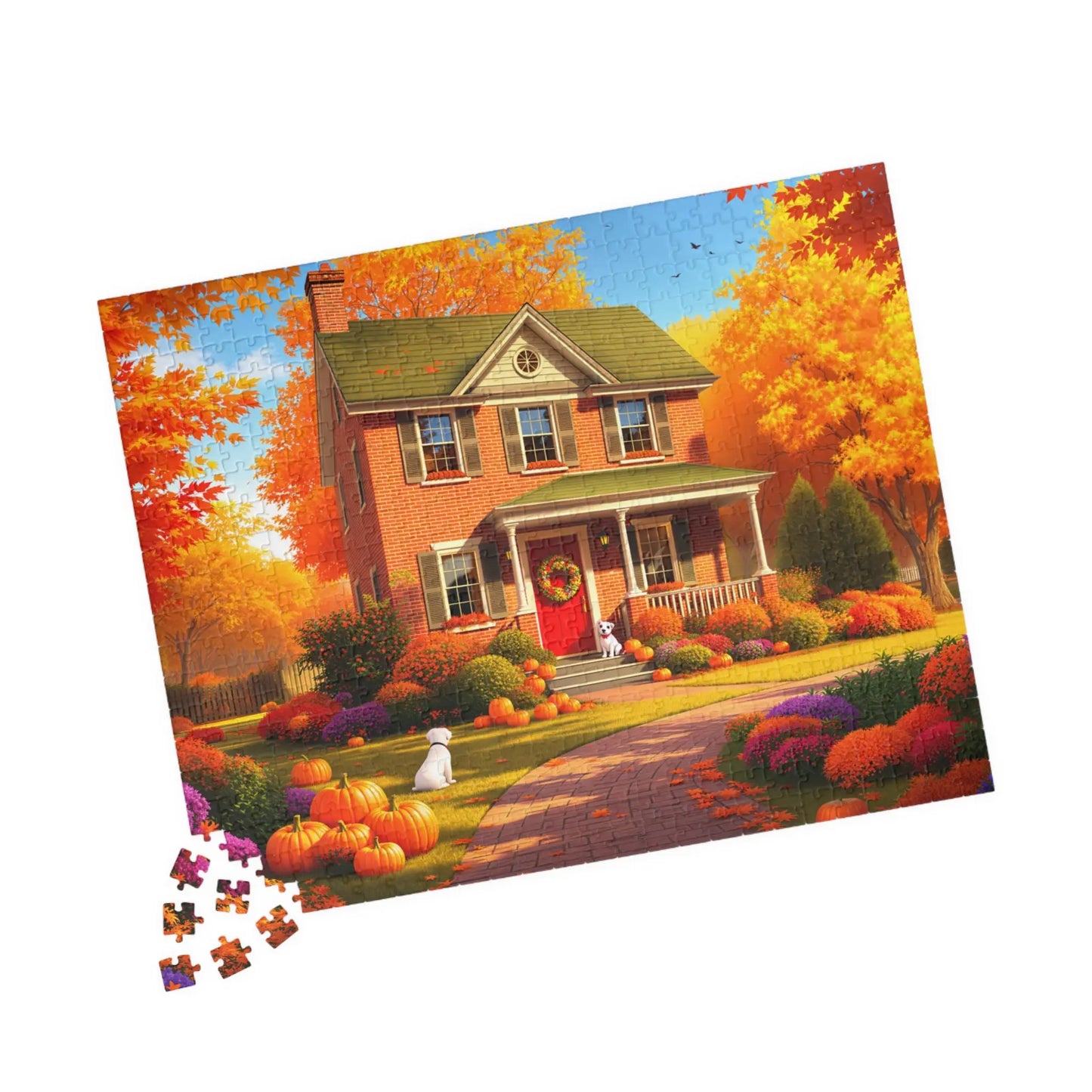 Home for the Holidays Jigsaw Puzzle - Jigsaw Art Store Puzzle