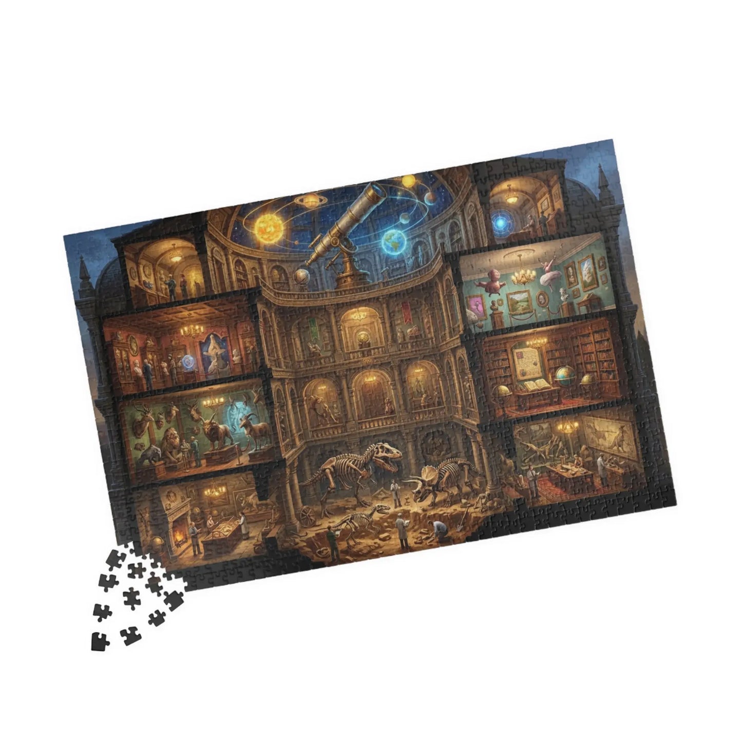Museum Cutaway Jigsaw Puzzle 