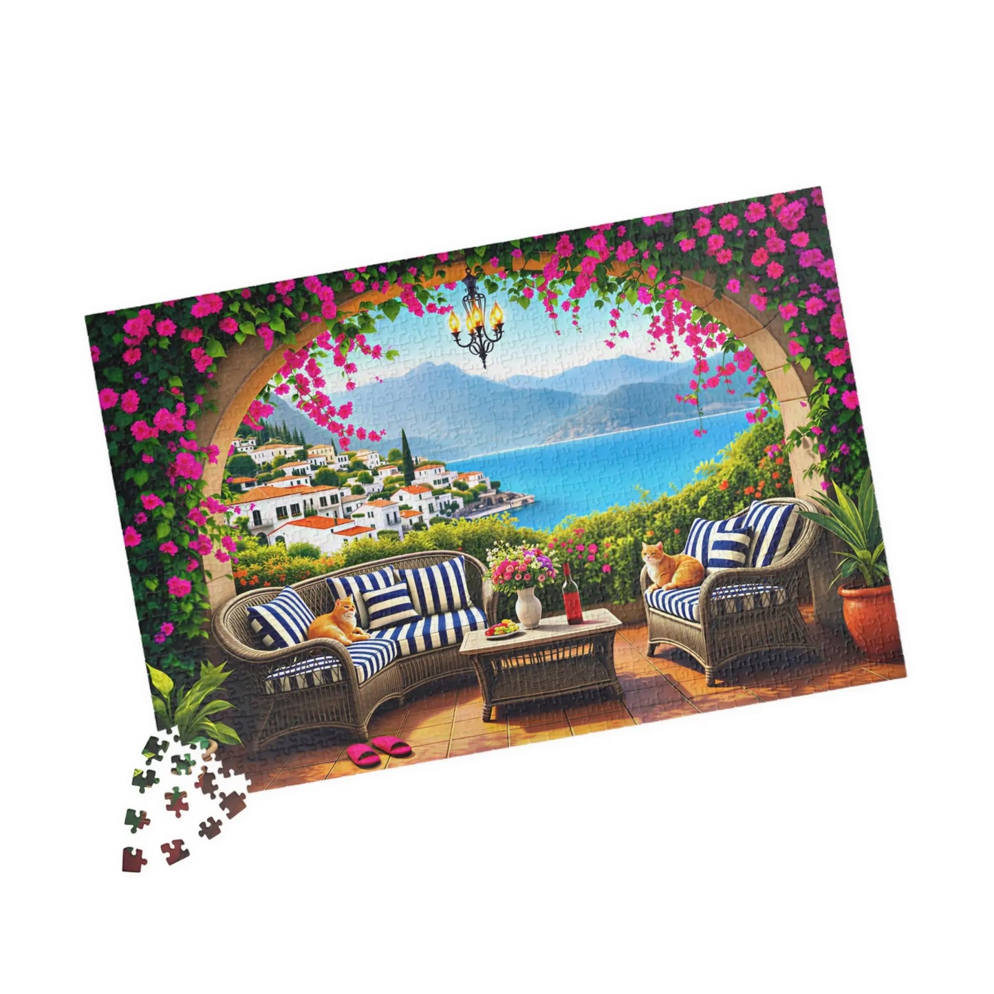Lakeside Veranda Jigsaw Puzzle 