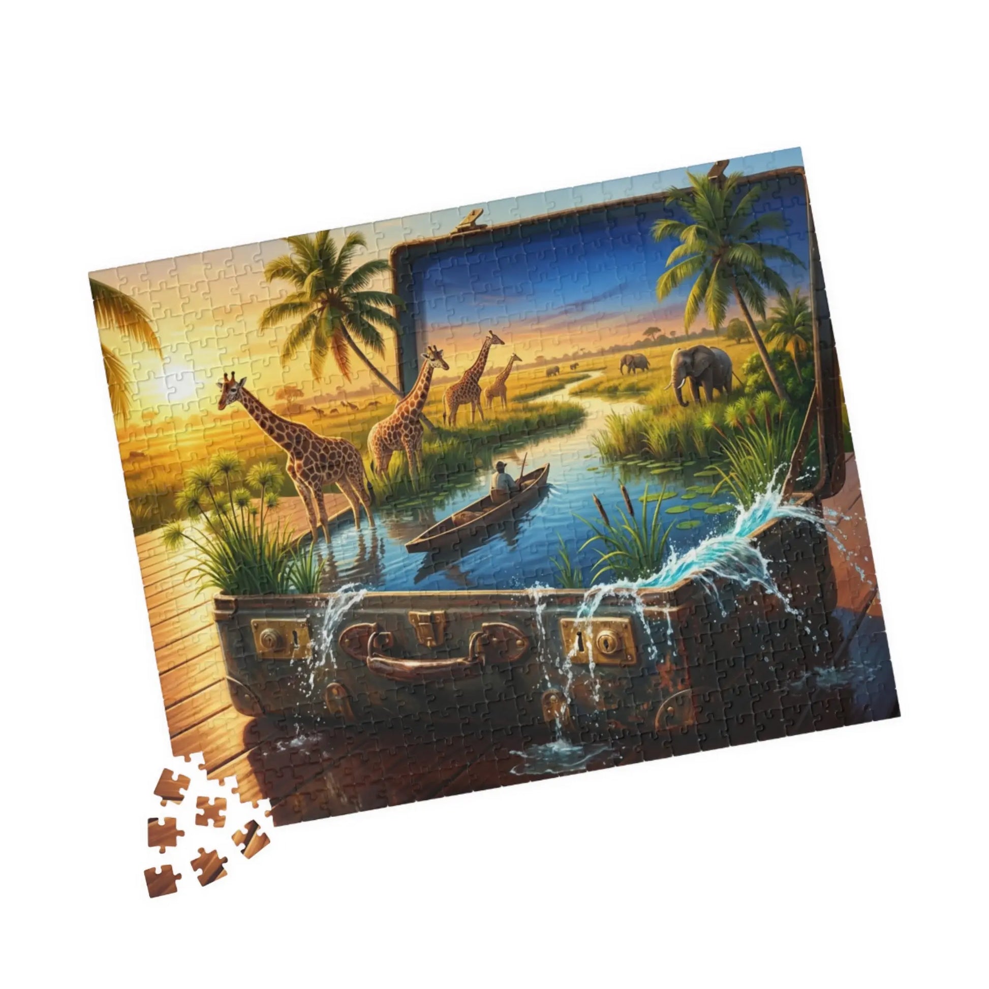 Okavango Delta Jigsaw Puzzle 