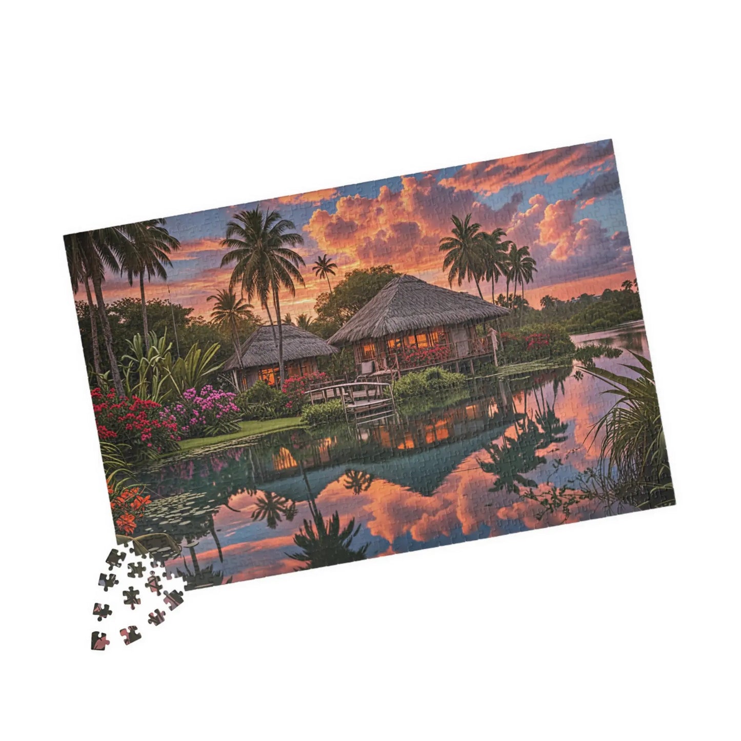 Tahitian Retreat Jigsaw Puzzle 