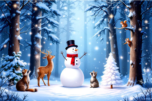 Winter Woodland Friends Jigsaw Puzzle 