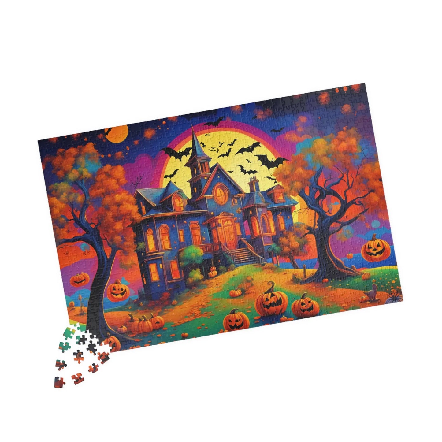 Halloween Night Magic Jigsaw Puzzle Printify