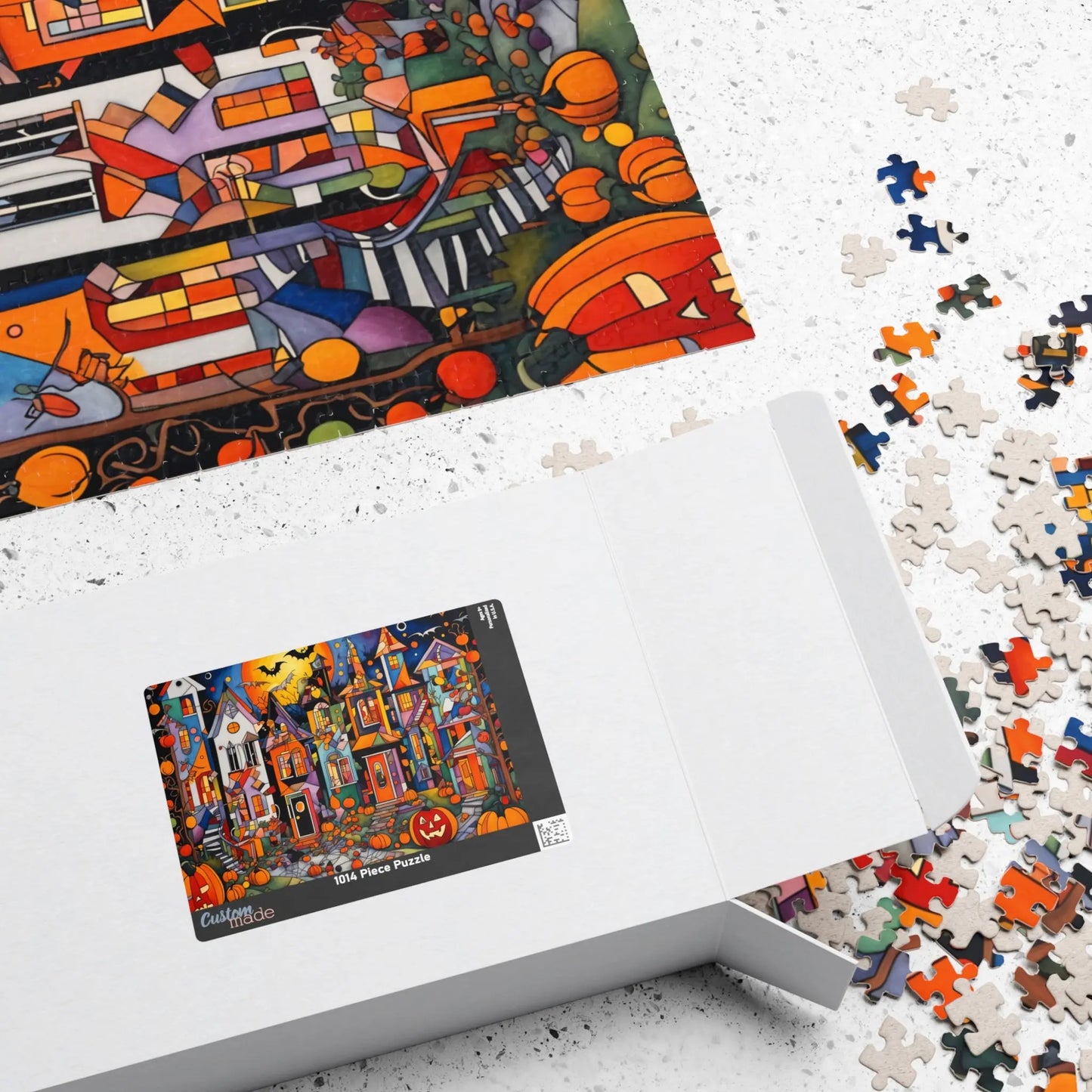 Mystical Night Halloween Jigsaw Puzzle Printify