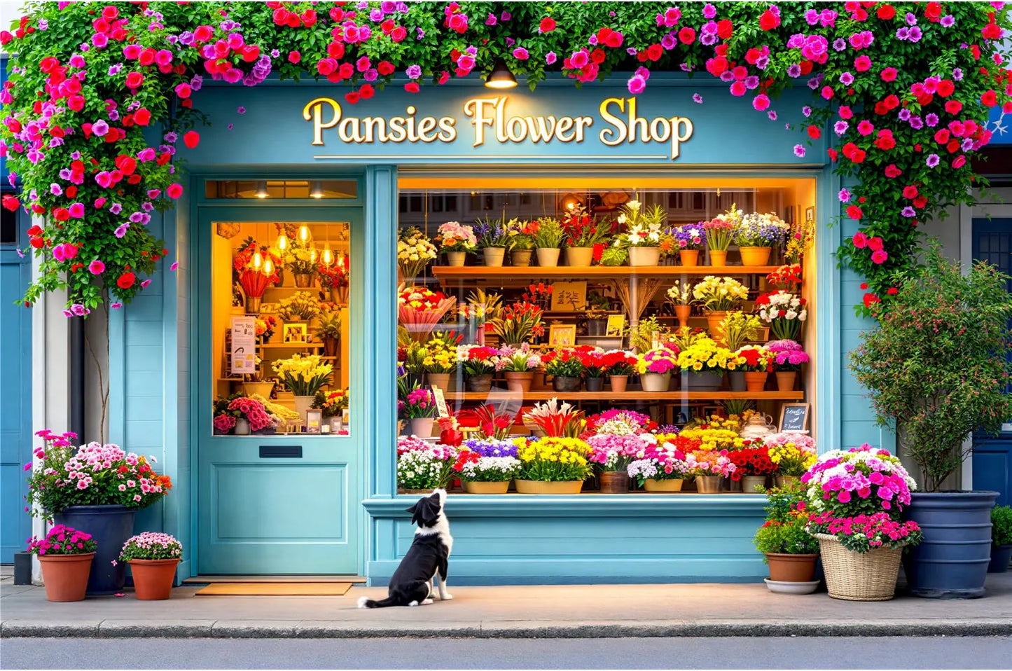 Flower Shop Jigsaw Puzzle 
