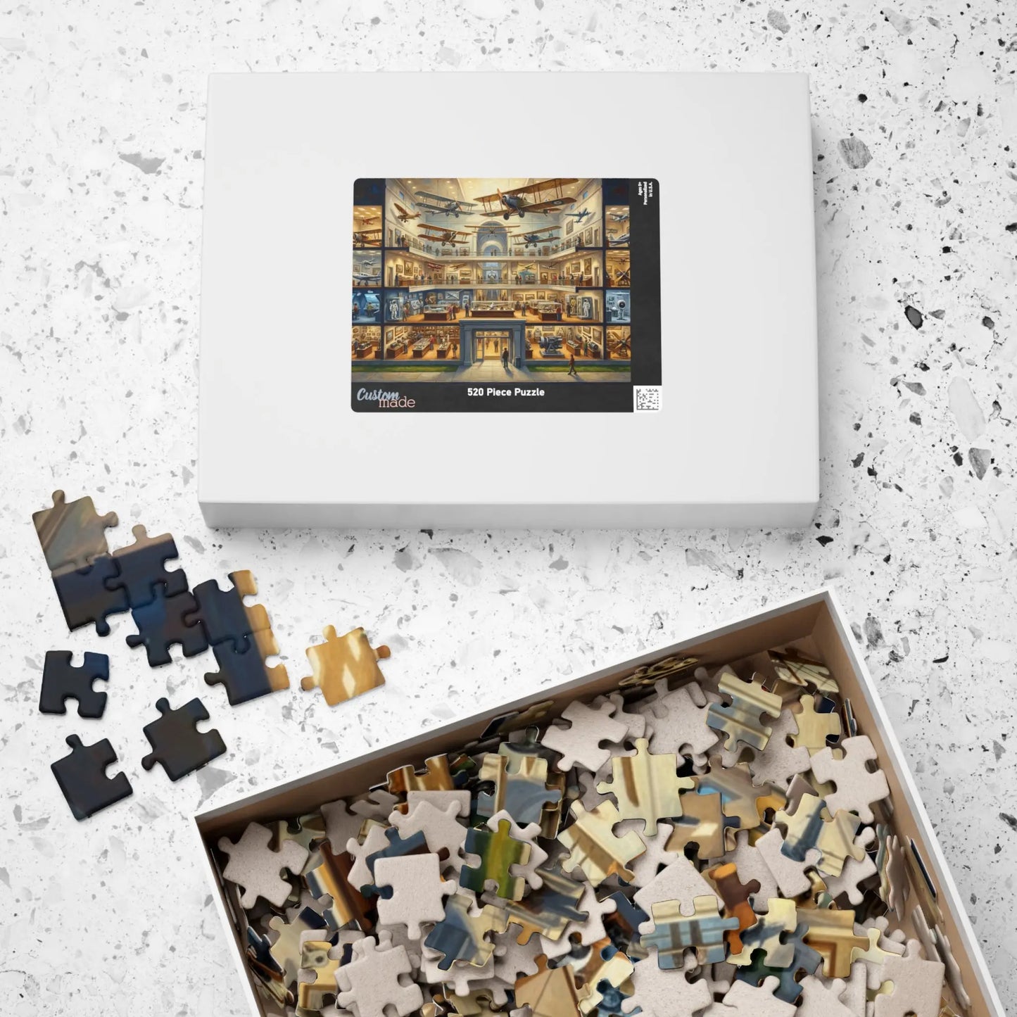 Aviation Museum Cutaway Jigsaw Puzzle 