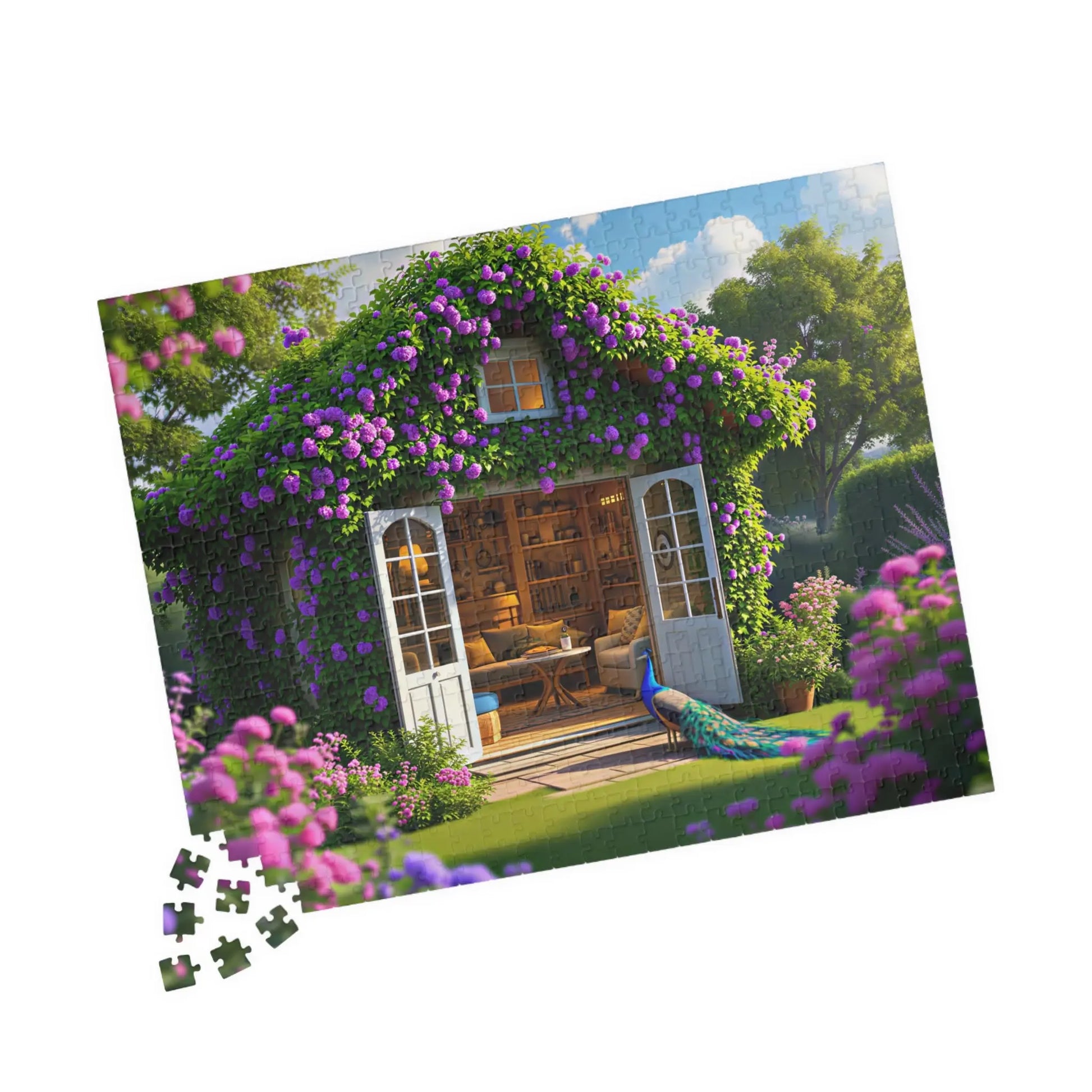Garden Shed Retreat Jigsaw Puzzle 
