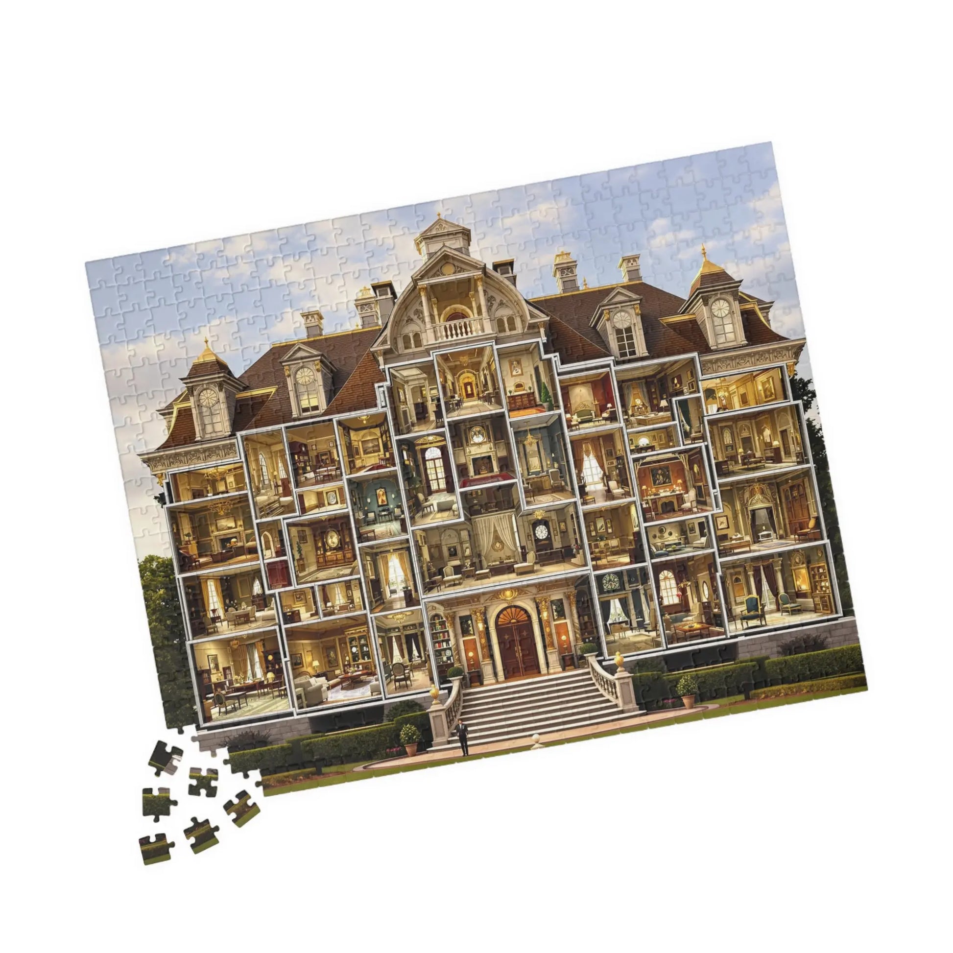 Grand Mansion Jigsaw Puzzle 