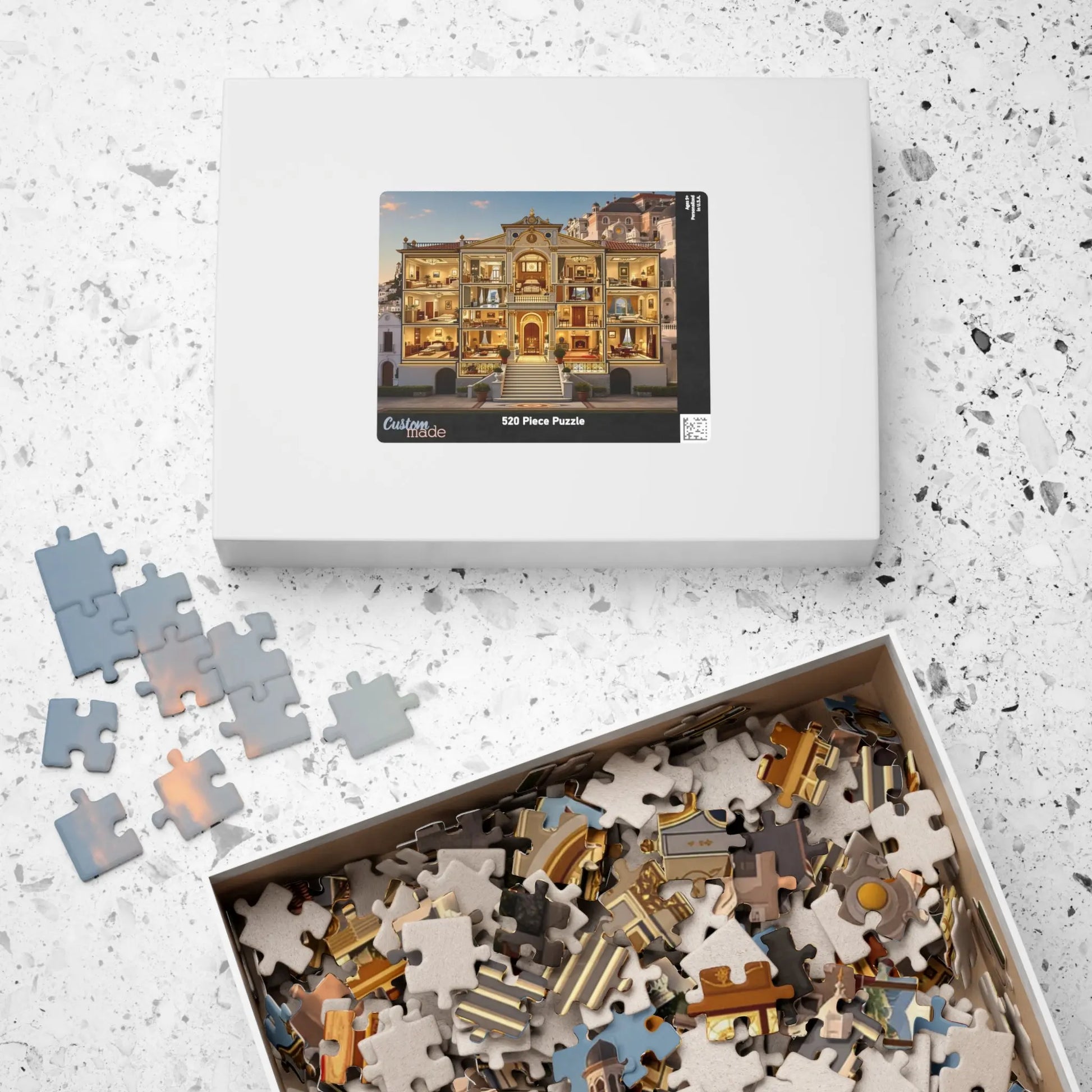 Greek Mansion Jigsaw Puzzle 