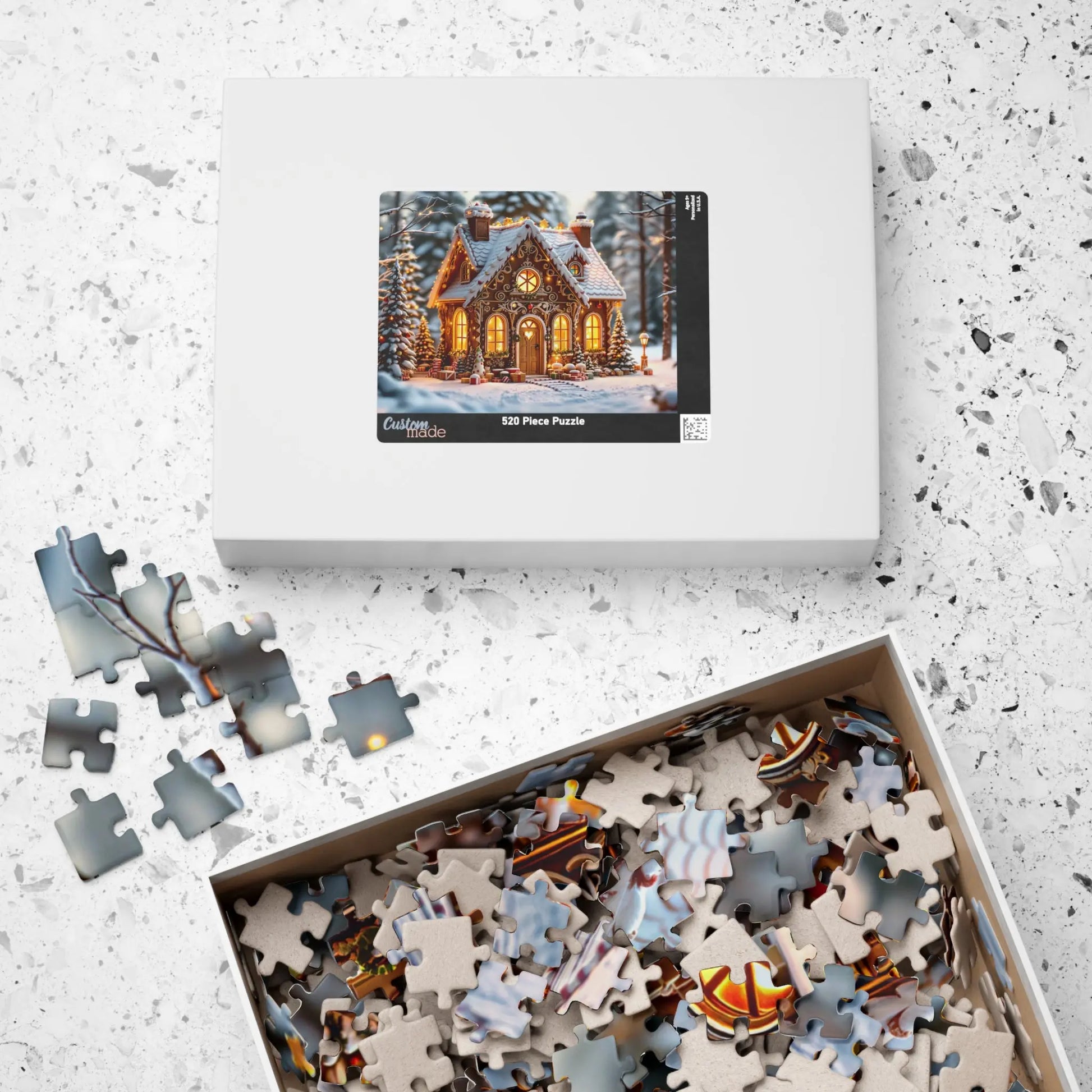 Cozy Gingerbread House Jigsaw Puzzle 