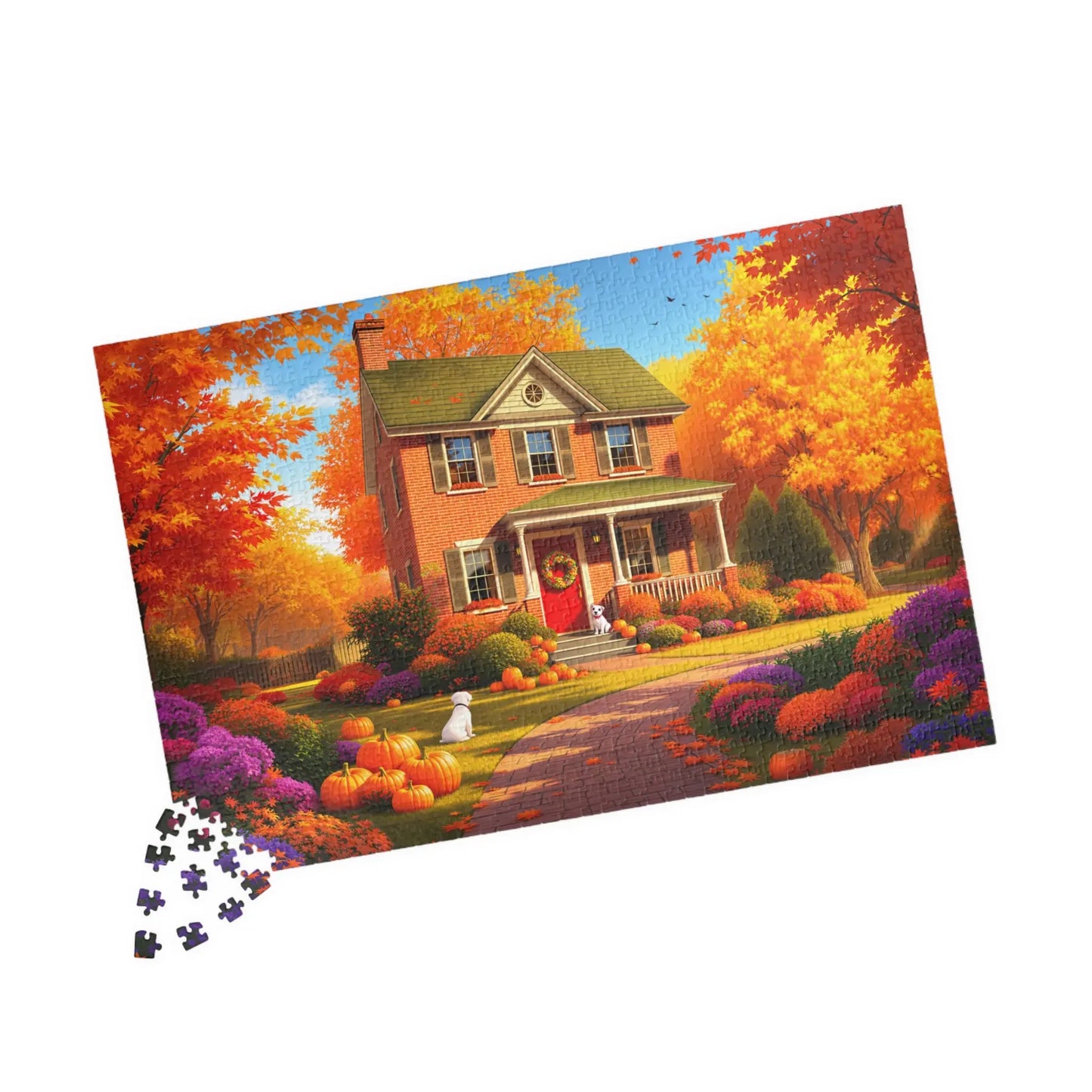 Home for the Holidays Jigsaw Puzzle - Jigsaw Art Store Puzzle