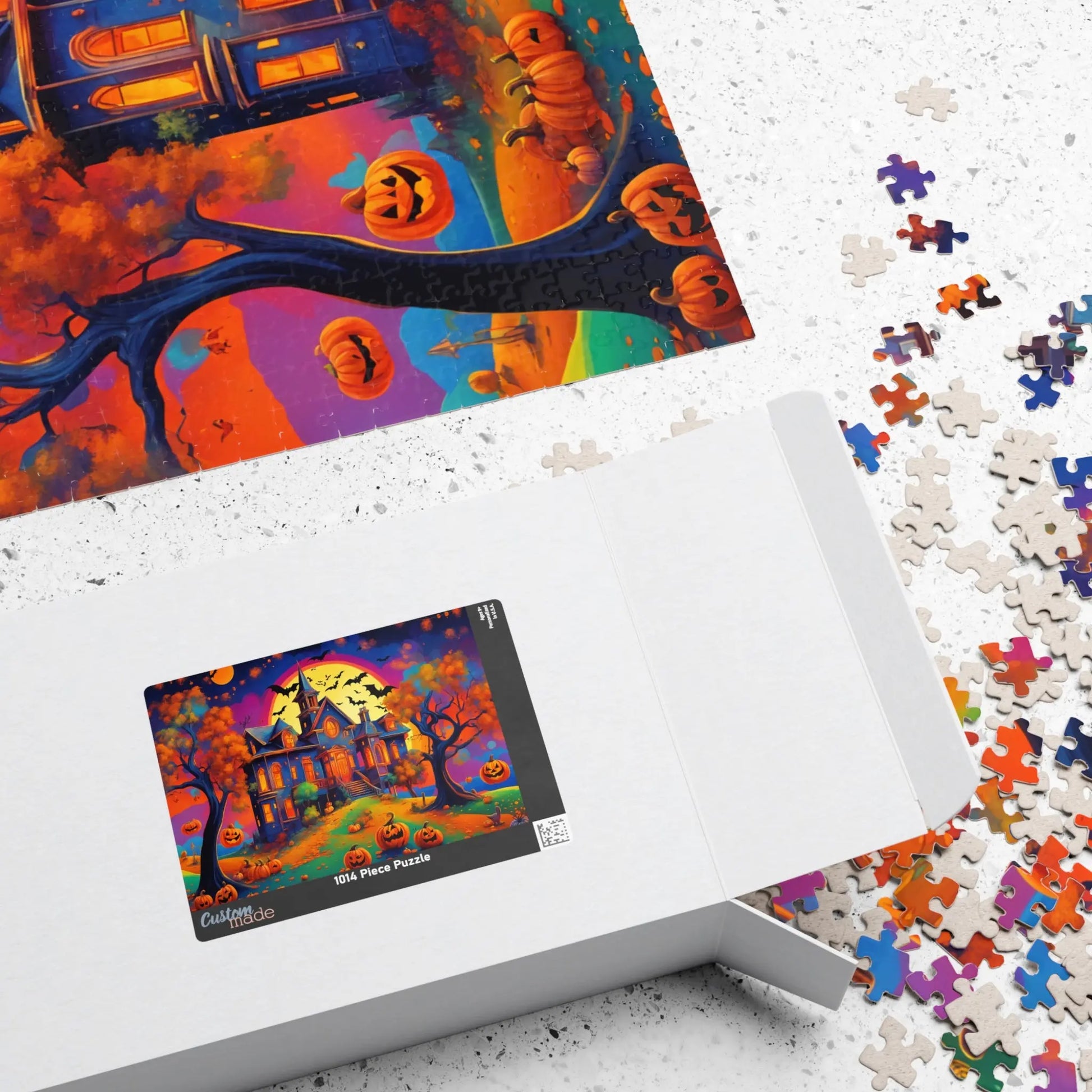 Halloween Night Magic Jigsaw Puzzle Printify