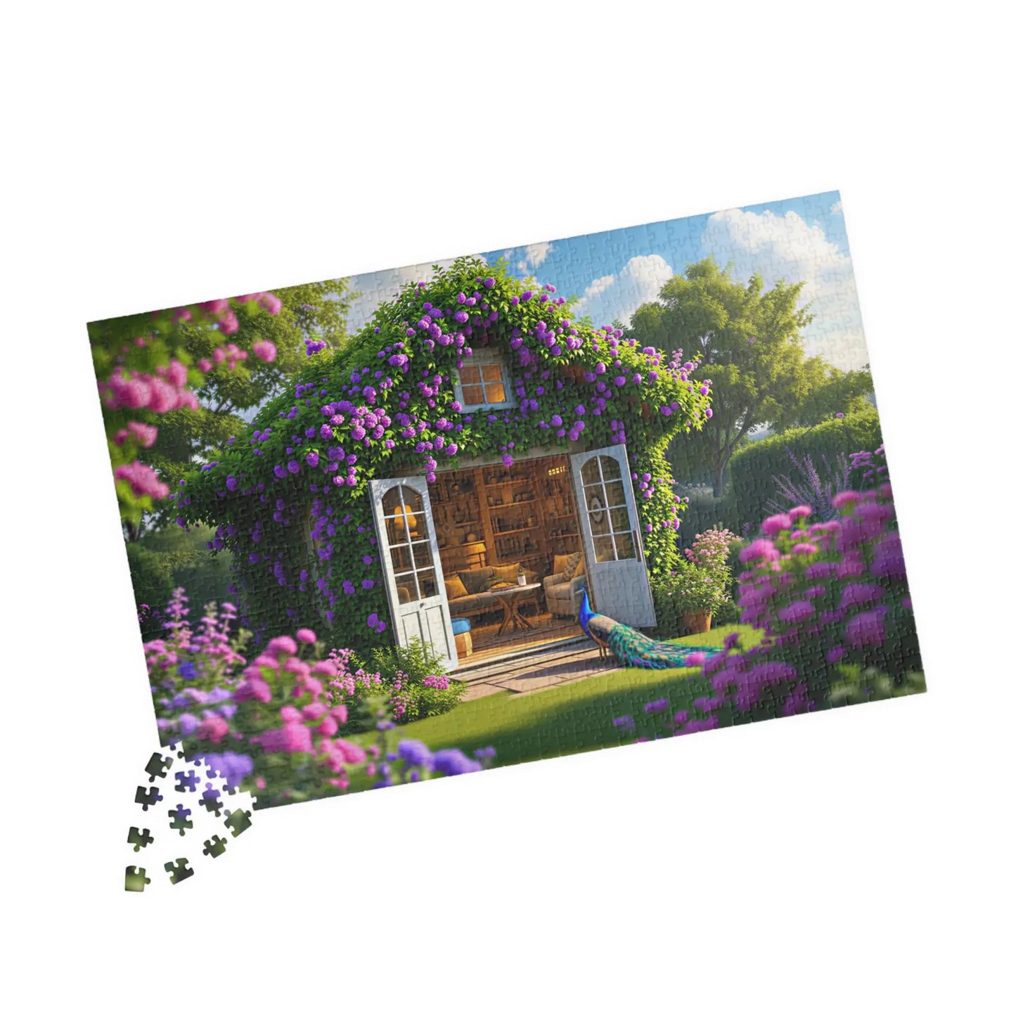 Garden Shed Retreat Jigsaw Puzzle 