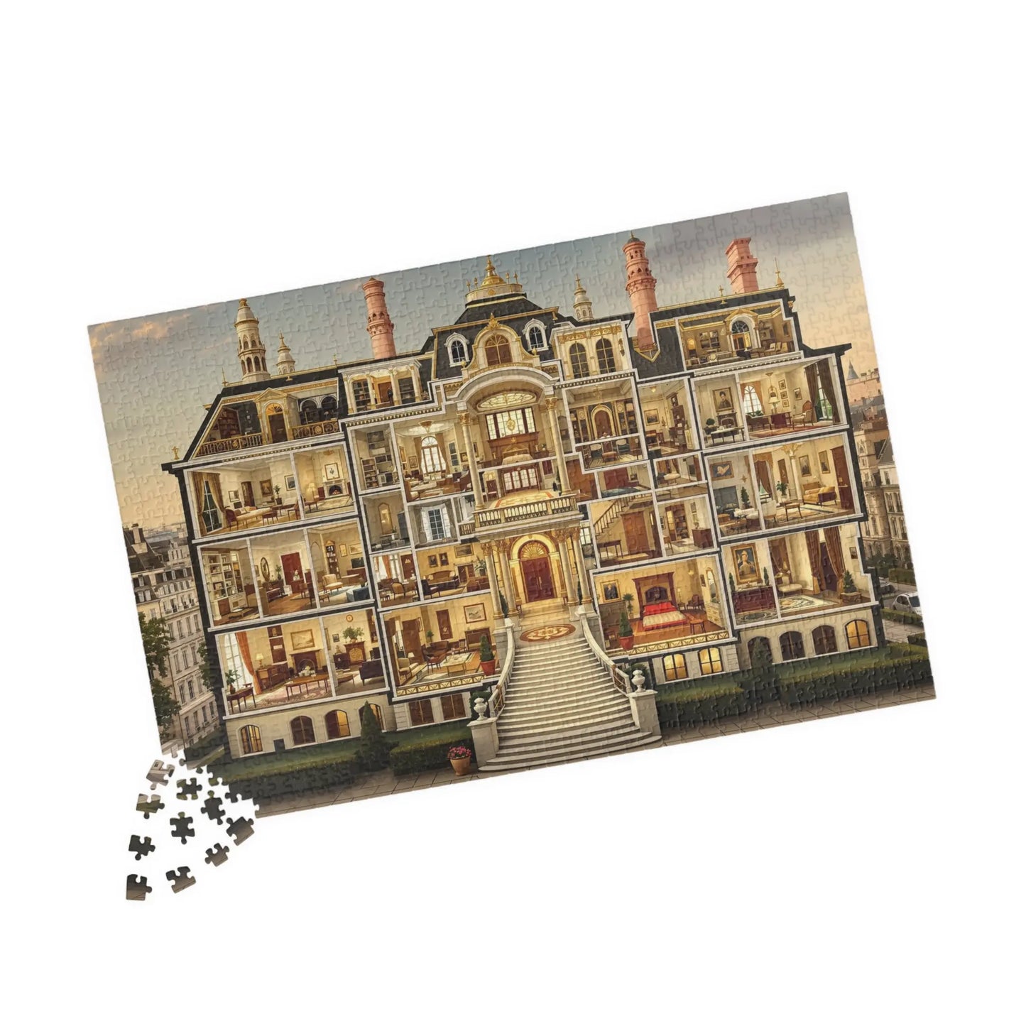 Paris Mansion Jigsaw Puzzle 