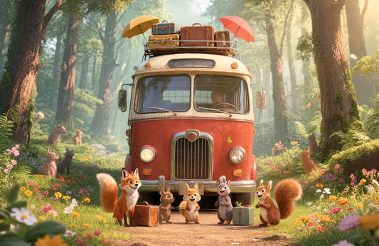 Whimsical Forest Jigsaw Puzzle Printify