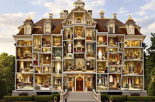 Grand Mansion Jigsaw Puzzle 
