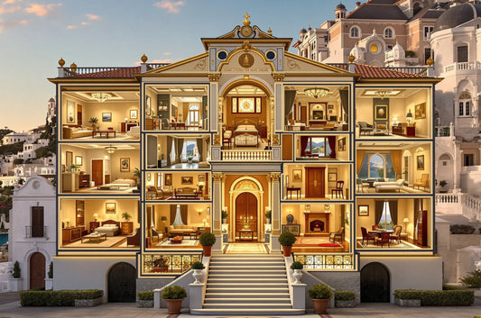 Greek Mansion Jigsaw Puzzle 