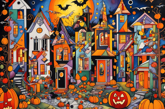 Mystical Night Halloween Jigsaw Puzzle 