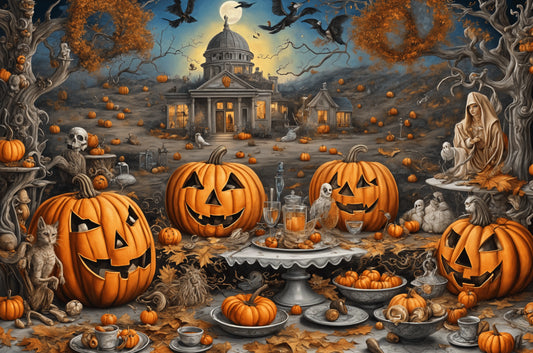 Halloween Night Frights Jigsaw Puzzle 