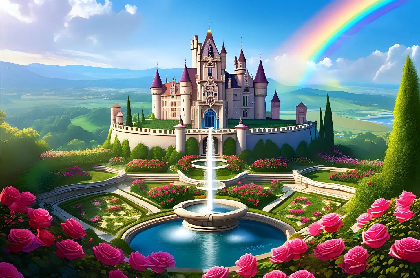 Majestic Castle Jigsaw Puzzle 