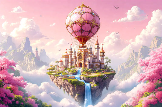 Whimsical Floating Island Jigsaw Puzzle Printify