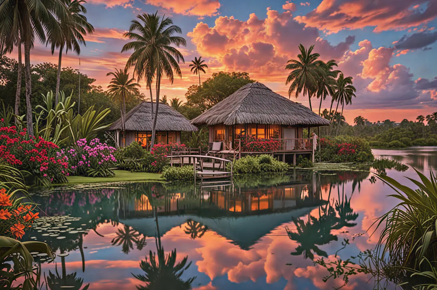 Tahitian Retreat Jigsaw Puzzle 